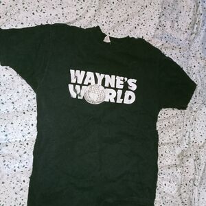 Wayne's World Black T-Shirt